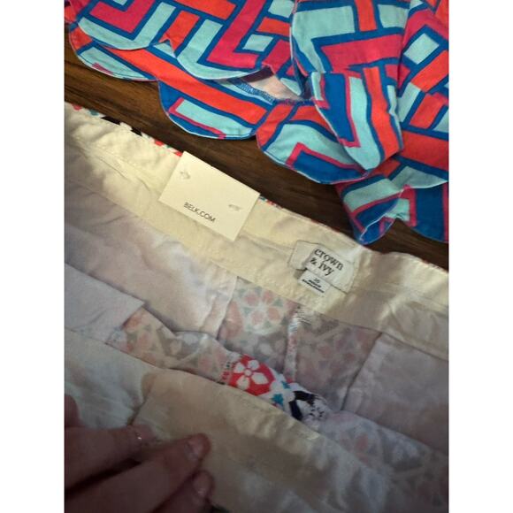 2 crown and ivy shorts size 16 - Picture 3 of 6